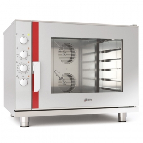 Cuptor GIERRE patiserie cu convectie si abur, panou de control analog, 6 tavi