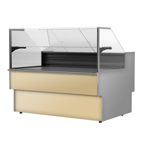 Vitrina frigorifica cu sistem frigorific static si motor interior, temperatura de lucru -5°C - +5°C  - 191 cm