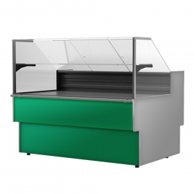 Vitrina frigorifica cu sistem frigorific static si motor interior, temperatura de lucru -5°C - +5°C  - 191 cm