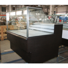 Vitrina frigorifica cu sistem frigorific static si motor interior, temperatura de lucru -5°C - +5°C  - 191 cm