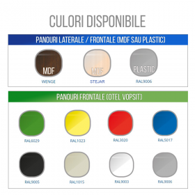 Vitrina frigorifica cu sistem frigorific static si motor interior, temperatura de lucru -5°C - +5°C  - 191 cm